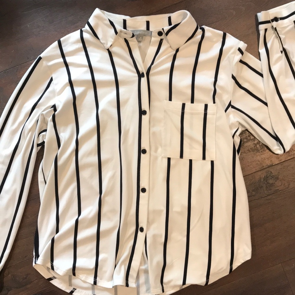 (crazy soft) striped long sleeve
